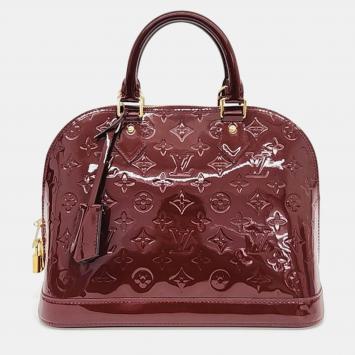 Pre Owned Louis Vuitton Vernis Alma PM Handbag