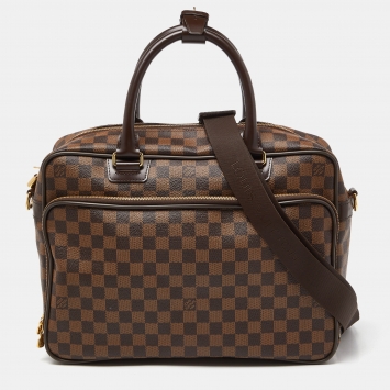 Pre Owned Louis Vuitton Damier Ebene Canvas Icare Business Bag