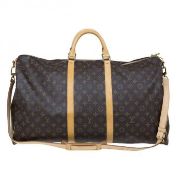 Pre Owned Louis Vuitton Monogram Canvas Keepall Bandouliere 60