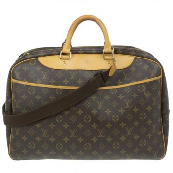 Pre Owned Louis Vuitton Monogram Canvas Alize 24 Heures Soft Suitcases
