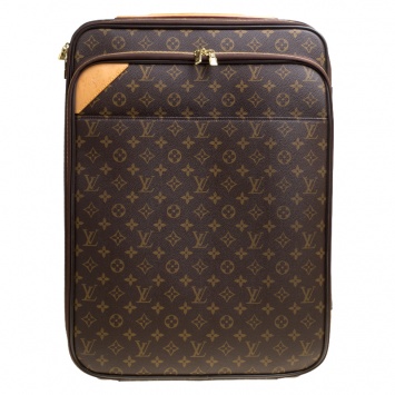 Pre Owned Louis Vuitton Monogram Canvas Business Pegase Legere 55 Luggage