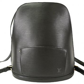 Pre Owned Louis Vuitton Noir Epi Leather Gobelins Backpack