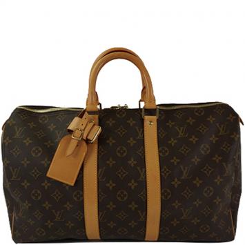 مملوكة مسبقًا Louis Vuitton Monogram Canvas Keepall 45 Bag