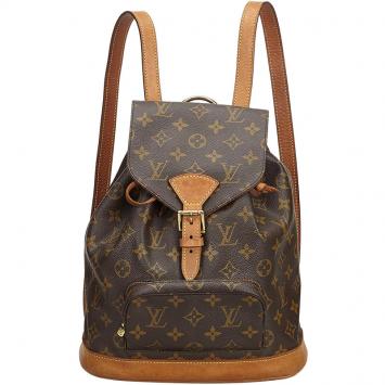 Pre Owned  Louis Vuitton Monogram Montsouris MM Backpack