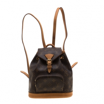Pre Owned Louis Vuitton Monogram Canvas Mini Montsouris Backpack