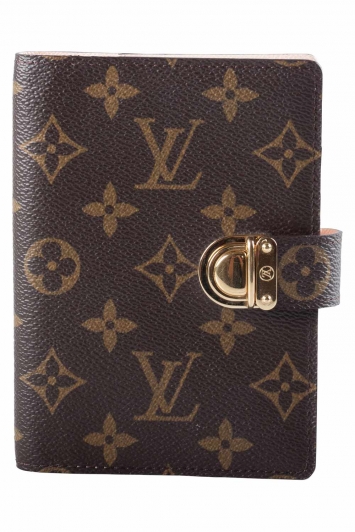 Pre Owned Louis Vuitton Monogram Canvas Small Ring Agenda Cover