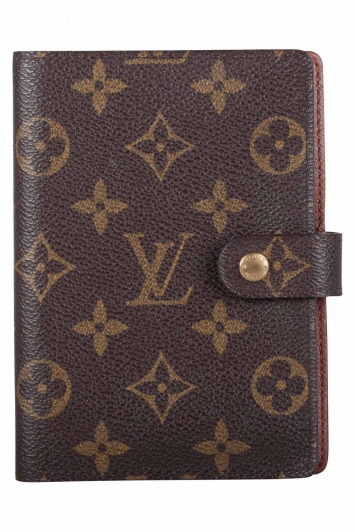 Pre Owned Louis Vuitton Monogram Canvas Small Ring Agenda Cover