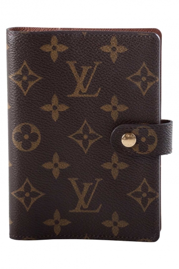 Pre Owned Louis Vuitton Monogram Canvas Small Ring Agenda Cover