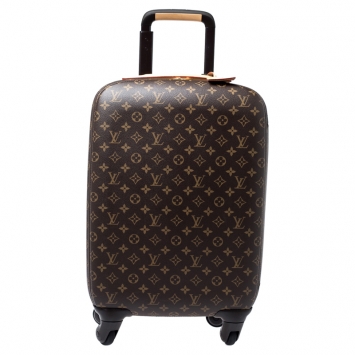 Pre Owned Louis Vuitton Monogram Canvas Zephyr 55 Rolling Suitcase