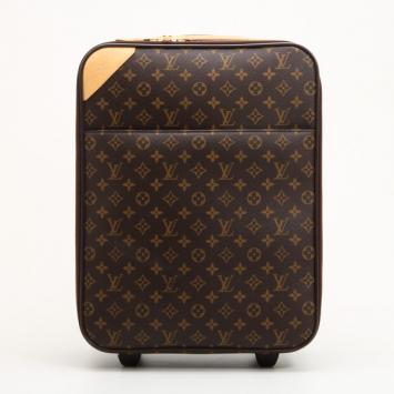 Pre Owned Louis Vuitton Monogram Canvas Pegase 45 Cabin Size Luggage