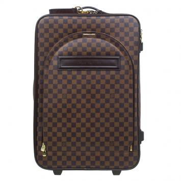 مملوكة مسبقًا Louis Vuitton Damier Ebene Canvas Pegase 55 Suitcase 
