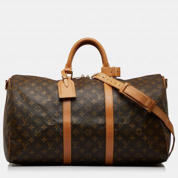 مملوكة مسبقًا Louis Vuitton Monogram Keepall Bandouliere 50
