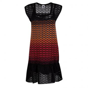 مملوكة مسبقًا M Missoni Multicolor Knit Sleeveless Dress S