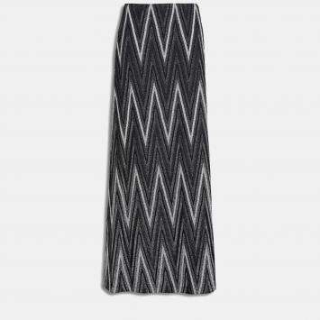 Pre Owned M Missoni Cotton Maxi Skirt S