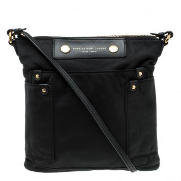 مملوكة مسبقًا Marc by Marc Jacobs Black Nylon Preppy Sia Crossbody Bag