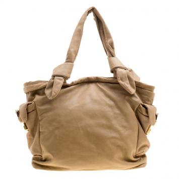 مملوكة مسبقًا Marc by Marc Jacobs Camel Leather Shoulder Bag