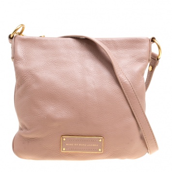 مملوكة مسبقًا Marc by Marc Jacobs Beige Leather Crossbody Bag