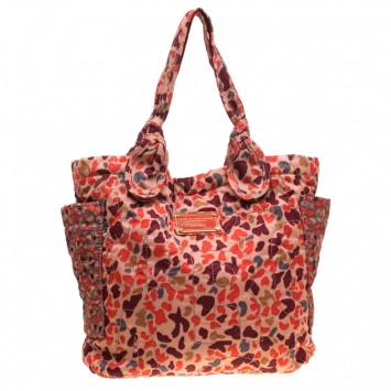 Pre Owned Marc by Marc Jacobs Multicolore Printed Nylon Medium Pretty Tate Tote 