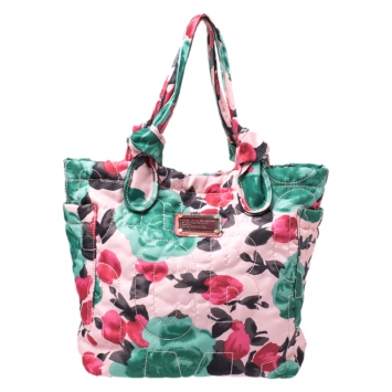 Pre Owned Marc by Marc Jacobs Multicolor Printed Bow Nylon Tate Tote