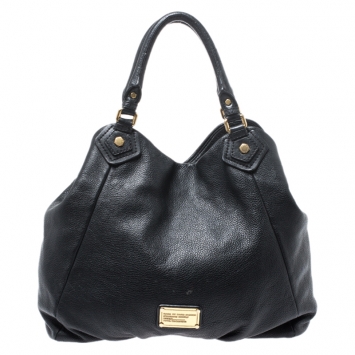 Pre Owned Marc by Marc Jacobs Black Leather Tote
