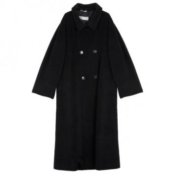 Pre Owned Max Mara Wool Trench Coat M