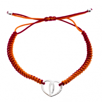 Pre Owned Montblanc Emblem Bicolor Coeur de Pétales Entrelacés Bracelet 