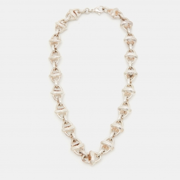Pre Owned Montblanc Icon Silver Chain Necklace