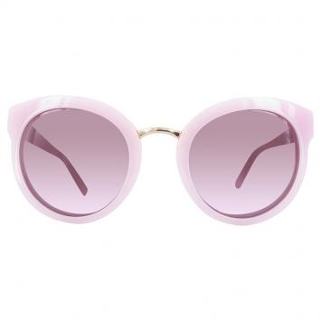 Pre Owned Love Moschino Pink ML585S Cat Eye Sunglasses