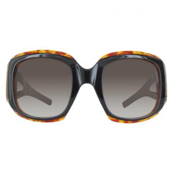 Pre Owned Moschino Black MO860S Square Sunglasses
