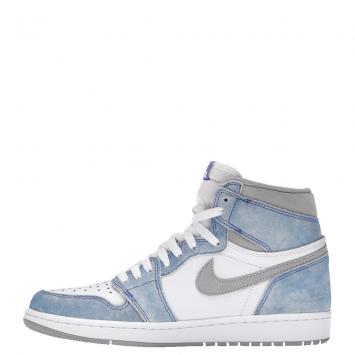 Pre Owned Nike Jordan 1 Retro High OG Hyper Royal Sneakers Size EU 40 (US 7)