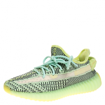 Pre Owned Yeezy x Adidas Yeeree Cotton Knit Boost 350 V2 Sneakers Size 38