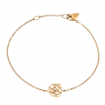 Pre Owned Piaget Rose Diamond 18K Rose Gold Bracelet