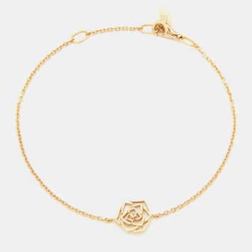 Pre Owned Piaget Rose Diamond 18k Rose Gold Bracelet