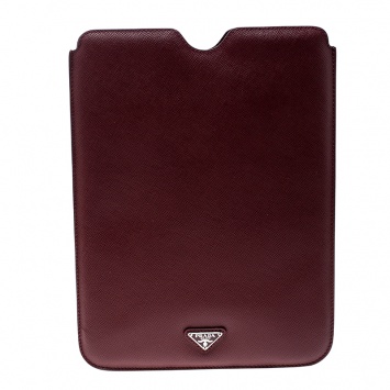 Pre Owned جراب آيباد برادا جلد سافيانو أحمر