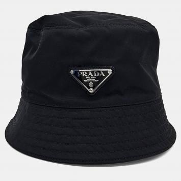 Pre Owned Prada Re-Nylon Bucket Hat (1HC137)