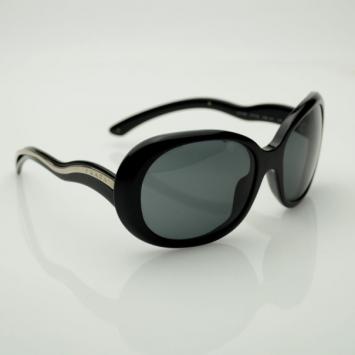 Pre Owned Prada Black SPR08L Sunglasses