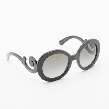 Pre Owned Prada 'Baroque' Round Sunglasses