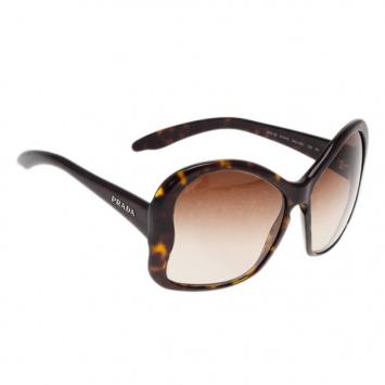 مملوكة مسبقًا Prada Tortoise Butterfly Frame SPR 18I Sunglasses