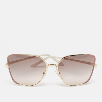 Pre Owned Prada Mauve Gradient SPR60X Butterfly Sunglasses