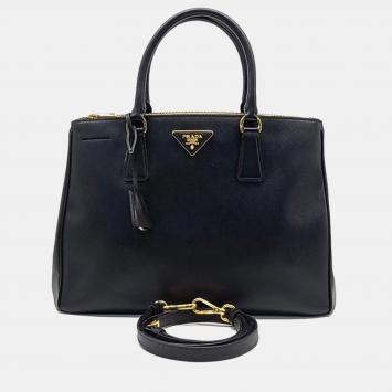 Pre Owned Prada Saffiano Lux Tote/Crossbody Bag