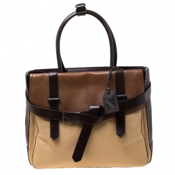 Pre Owned Reed Krakoff Multicolor Leather Gator Boxer II Duffle Bag