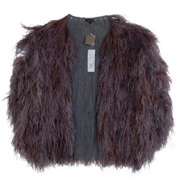 Pre Owned Reem Acra Luxe Fur Stole L