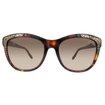 Pre Owned Roberto Cavalli Dark Havana/Brown RC991S Wayfarer Sunglasses