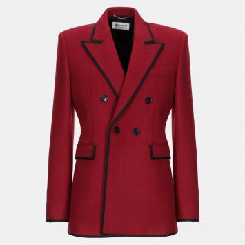 Pre Owned Saint Laurent Wool Blazer 34