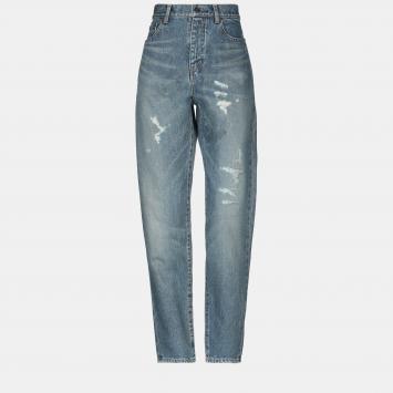 Pre Owned Saint Laurent Cotton Jeans 28