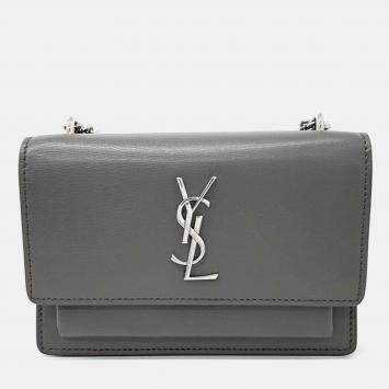 Pre Owned Saint Laurent Grey Sunset Small Handbag