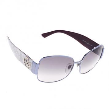 Pre Owned Salvatore Ferragamo Grey 1172 Square Woman Sunglasses