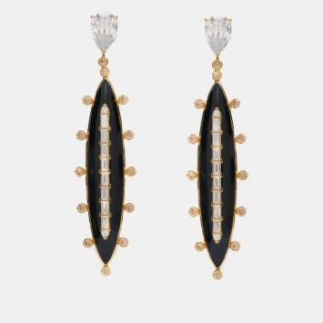 Pre Owned Aulerth x Shivan & Narresh Numisma Oblong Earrings