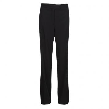 Pre Owned Stella McCartney Black Wool Straight Fit Trousers M
