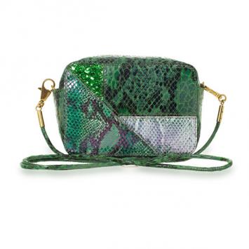 Pre Owned Stella McCartney Green Waverly Small Cross Body Bag  